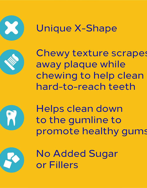 Load image into Gallery viewer, DENTASTIX Small/Medium Dog Dental Treats Original Flavor Dental Bones, 5.57 Oz - 10 Count (Pack of 7)
