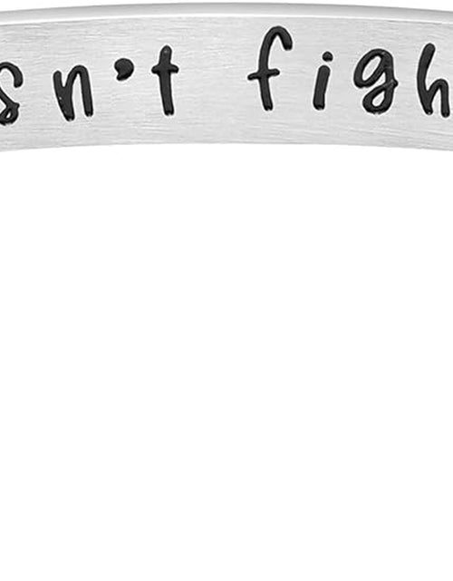 Load image into Gallery viewer, Inspirational Bracelets for Women Inspirational Cuff Bangle for Her with Engraved Message Christmas Birthday Gifts for Her
