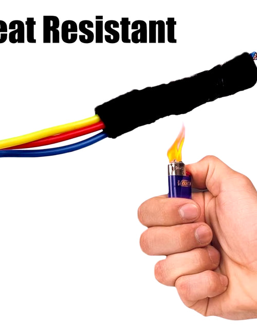 Load image into Gallery viewer, Electrical Tape Heat-Resistant Harness Bundle Insulation Auto Wiring Fabric Cloth Wrap Waterproof Cable Organizer Adhesive Tapes
