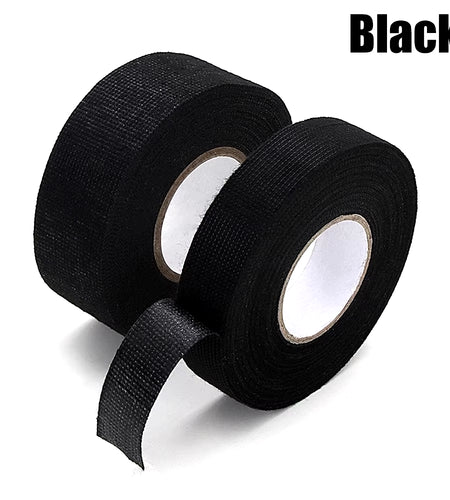 Electrical Tape Heat-Resistant Harness Bundle Insulation Auto Wiring Fabric Cloth Wrap Waterproof Cable Organizer Adhesive Tapes