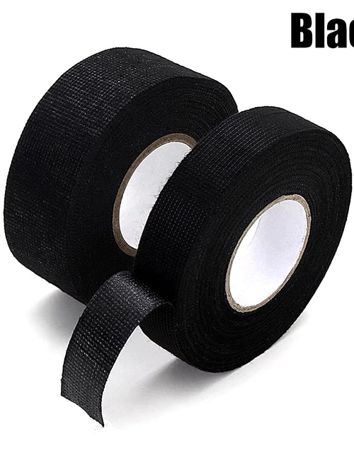 Load image into Gallery viewer, Electrical Tape Heat-Resistant Harness Bundle Insulation Auto Wiring Fabric Cloth Wrap Waterproof Cable Organizer Adhesive Tapes
