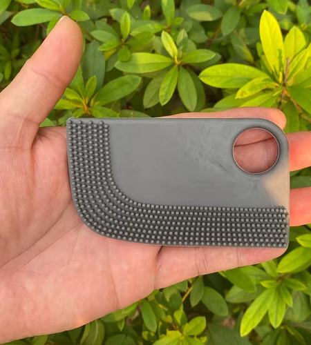 1Pc Car Interior Hair Cleaning Brush Car Cleaning Scraper Tool Hair Removal Brush Scraper