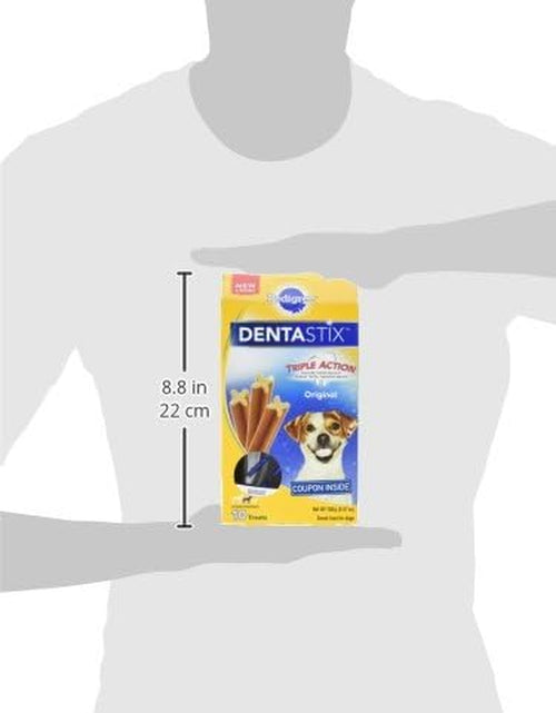 Load image into Gallery viewer, DENTASTIX Small/Medium Dog Dental Treats Original Flavor Dental Bones, 5.57 Oz - 10 Count (Pack of 7)
