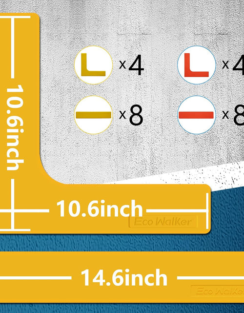 Load image into Gallery viewer, Court Line Marker Set Create Your Own Pickleball Mini Tennis Court
