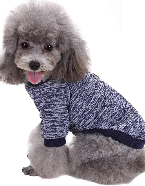 Load image into Gallery viewer, Pet Dog Sweater Warm Dog Pajamas Soft Cat Sweater Puppy Clothes Small Dogs Sweater Winter Doggie Sweatshirt
