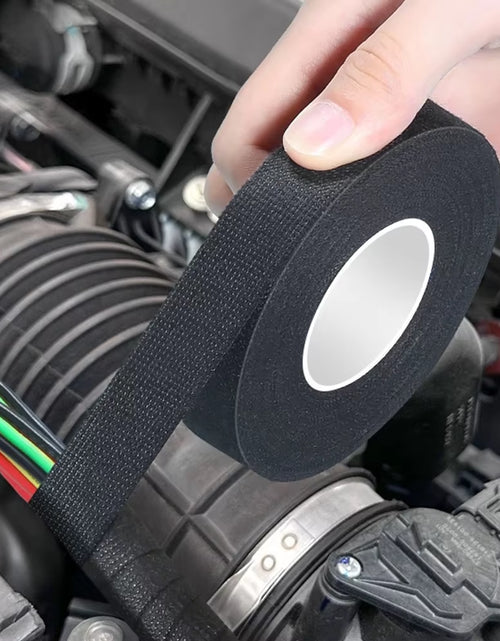 Load image into Gallery viewer, Electrical Tape Heat-Resistant Harness Bundle Insulation Auto Wiring Fabric Cloth Wrap Waterproof Cable Organizer Adhesive Tapes
