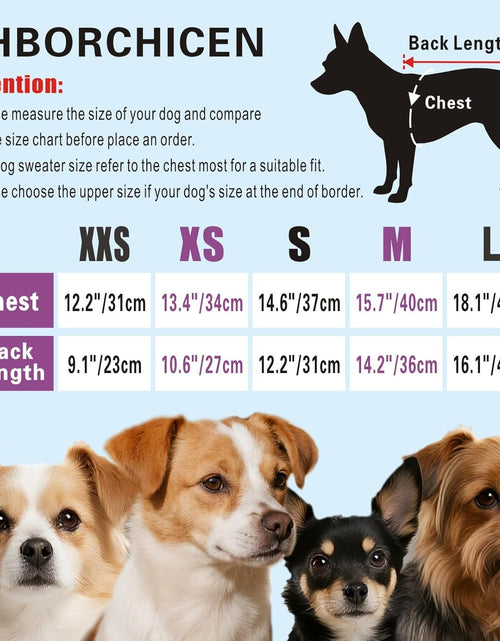 Load image into Gallery viewer, Small Dog Sweaters Knitted Pet Cat Sweater Warm Dog Sweatshirt Dog Winter Clothes Kitten Puppy Sweater
