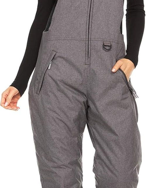 Load image into Gallery viewer, Womens Insulated Water Resistant Ski Snow Bib Pants
