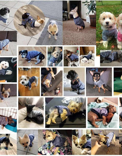 Load image into Gallery viewer, Pet Dog Sweater Warm Dog Pajamas Soft Cat Sweater Puppy Clothes Small Dogs Sweater Winter Doggie Sweatshirt
