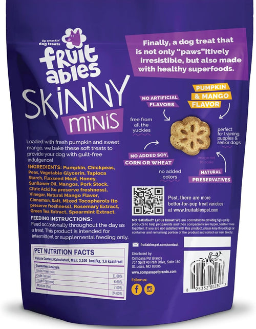 Load image into Gallery viewer, Skinny Mini Dog Treats | Healthy Treats for Dogs | Low Calorie Training Treats | Free of Wheat, Corn and Soy
